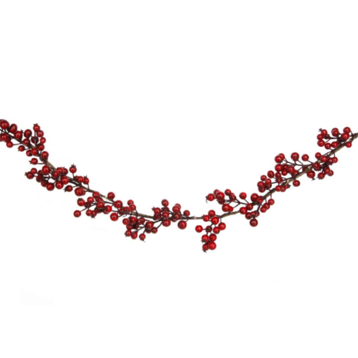 Garland 150cm - Shiny Red Berry