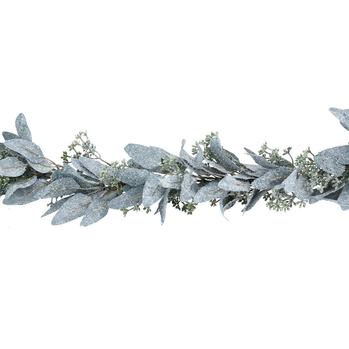 Garland 190cm - Frosted Eucalyptus