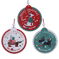 Wood Days to Christmas Dog Dec, 3as