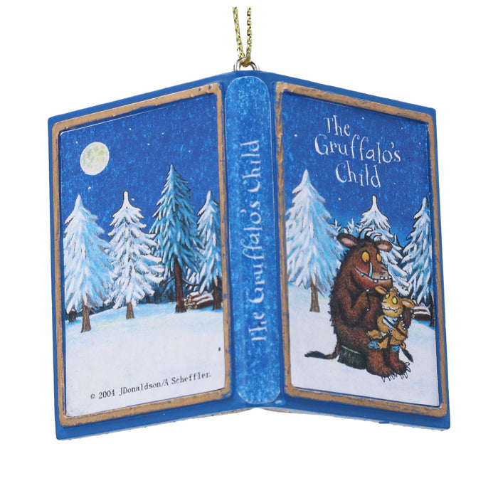 Resin Open Book dec, 6cm - Gruffalo &