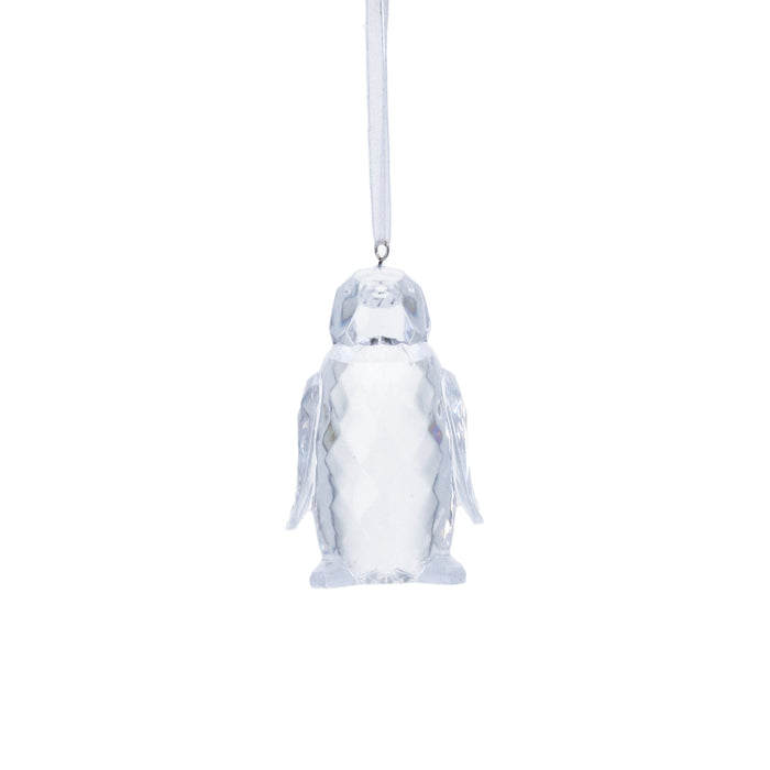 Clear Acrylic Penguin Dec