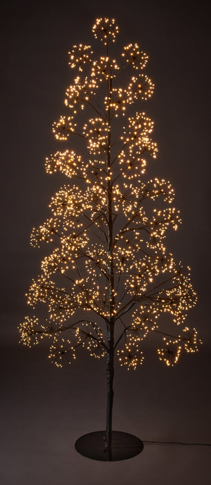 1.8m Twinkling Tree - Warm White, LV