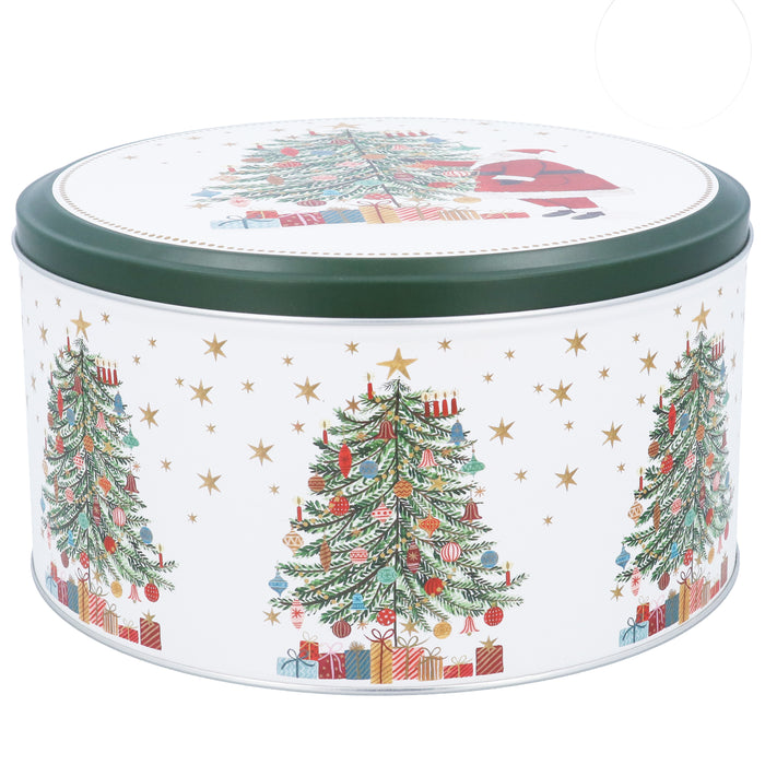 Nostalgia Santa/Tree Cake Tin