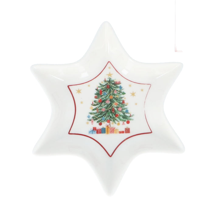 Nostalgia Tree New Bone China Star Dish