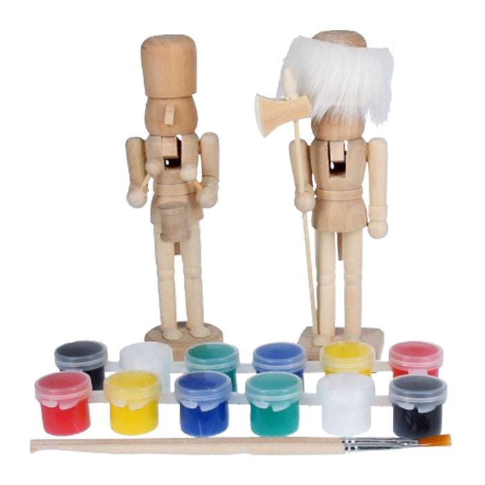 Paint Your Own Nutcracker Kit, 2as