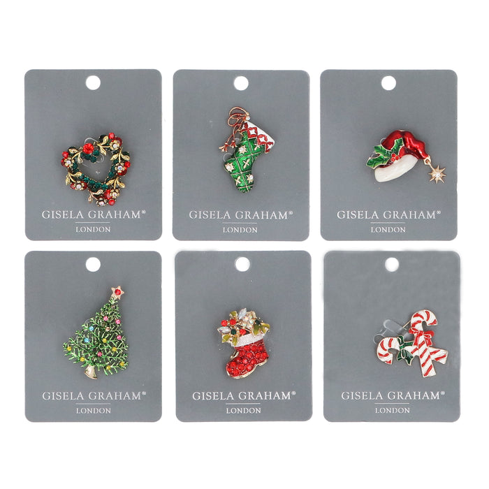 Diamante/Metal Brooch