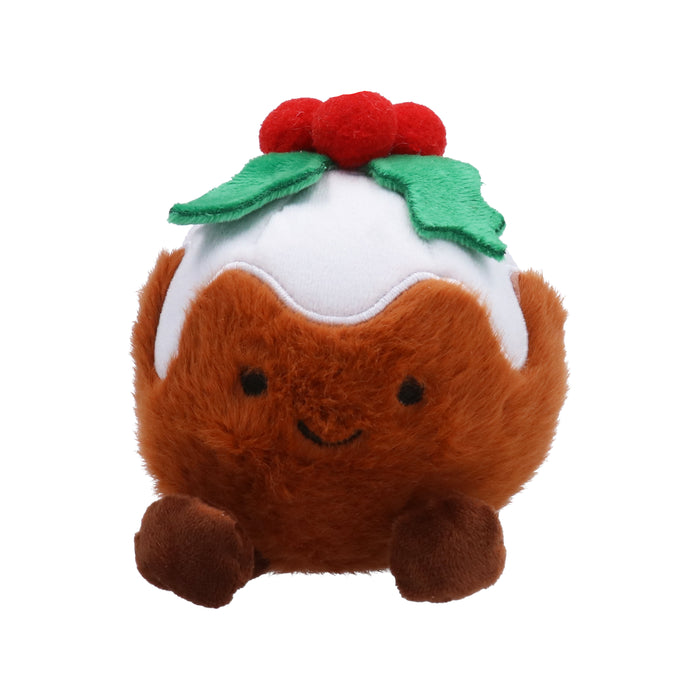 Plush Toy, 14cm - Happy Christmas Pud