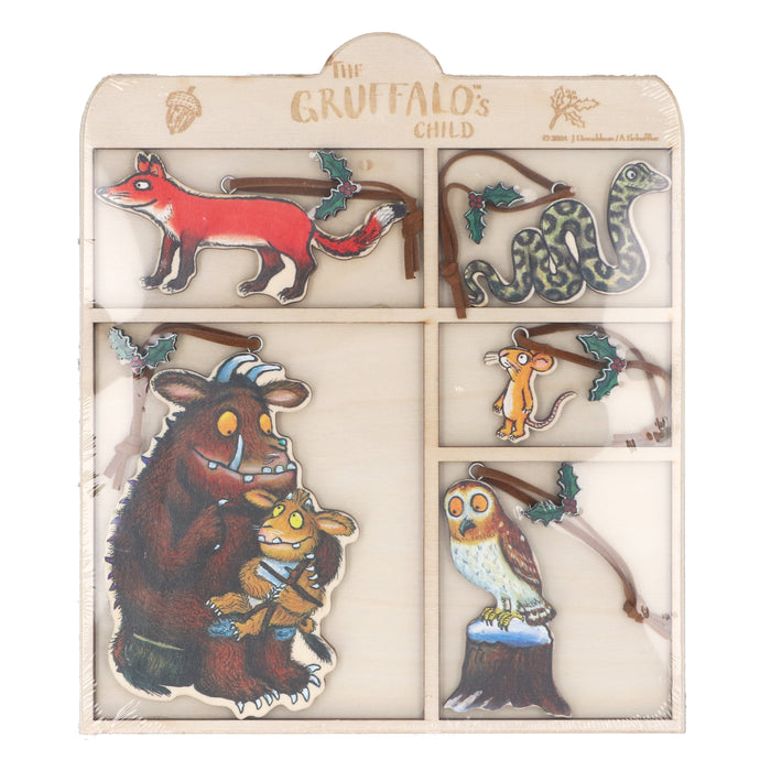 Wood Dec, Box/5 - Gruffalo & Gruffalo's Child &