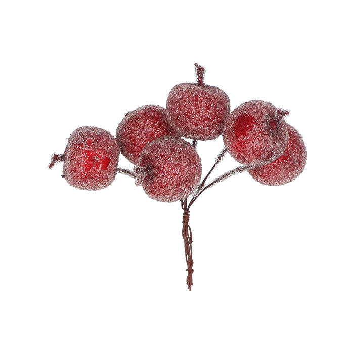 Pick Cluster - Frosted Red Apples
