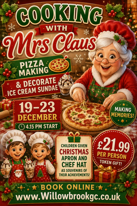 Cooking with Mrs Claus - 19th - 23rd 2026