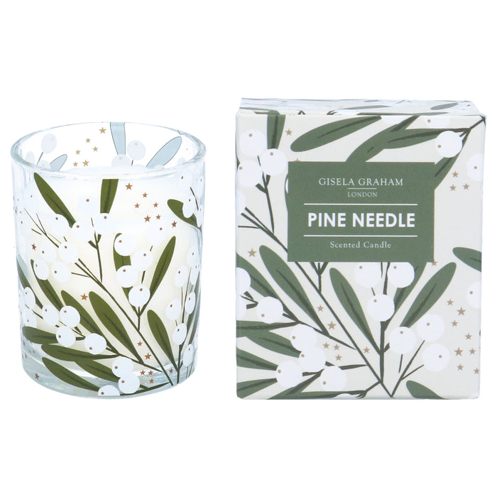 Mistletoe Boxed Scented Candle, Sml