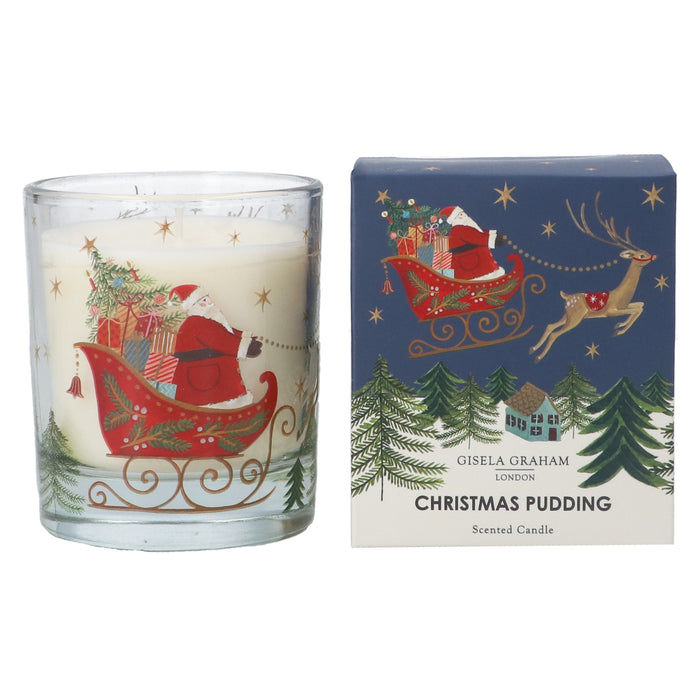 Boxed Scented Candle, Lge - Nostalgia Sleigh