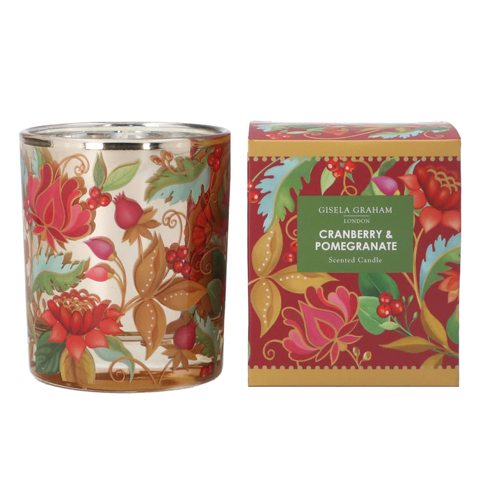 Boxed Scented Candles, Lge - Gold Floribunda