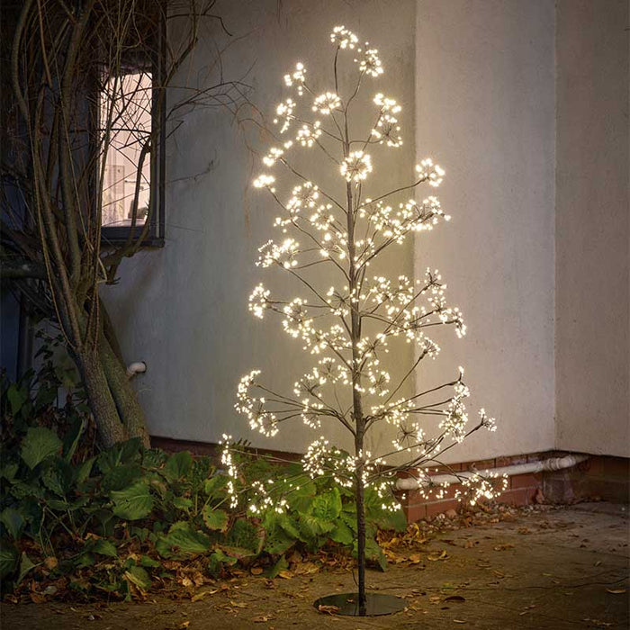 1.8m Twinkling Tree - Warm White, LV