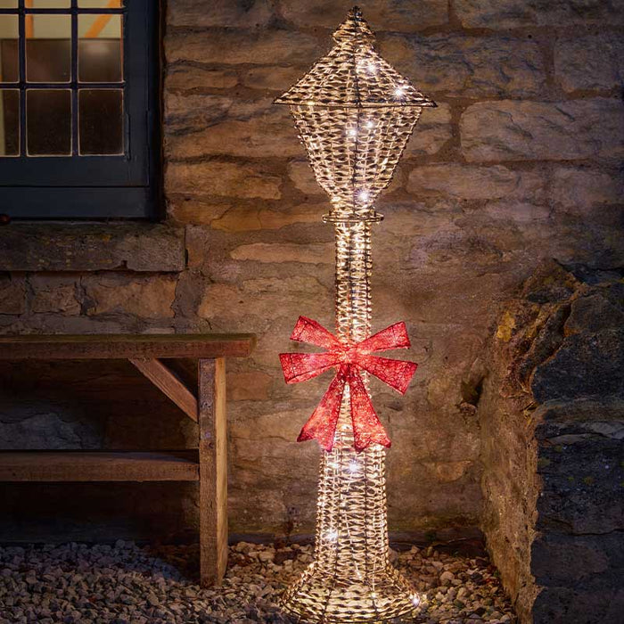 GlitterTwist Lamp Post 120cm - Gold, LV