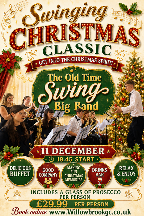 Swinging Christmas Classic - The Old Time Swing Big Band - Friday 11th December 2026