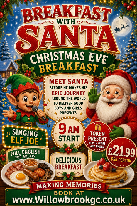 Breakfast with Santa - Christmas Eve 2026
