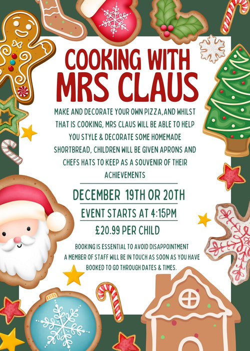 Cooking with Mrs Claus  2024