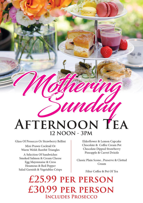 Mothering Sunday Afternoon Tea