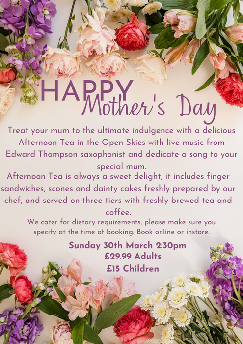 Mothers Day Afternoon Tea