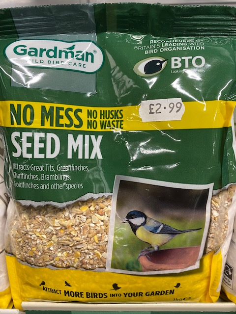 Seed Mix No Mess