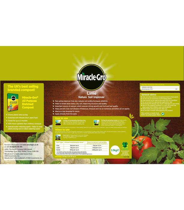 MIRACLE-GRO LIME 5X3.5KG