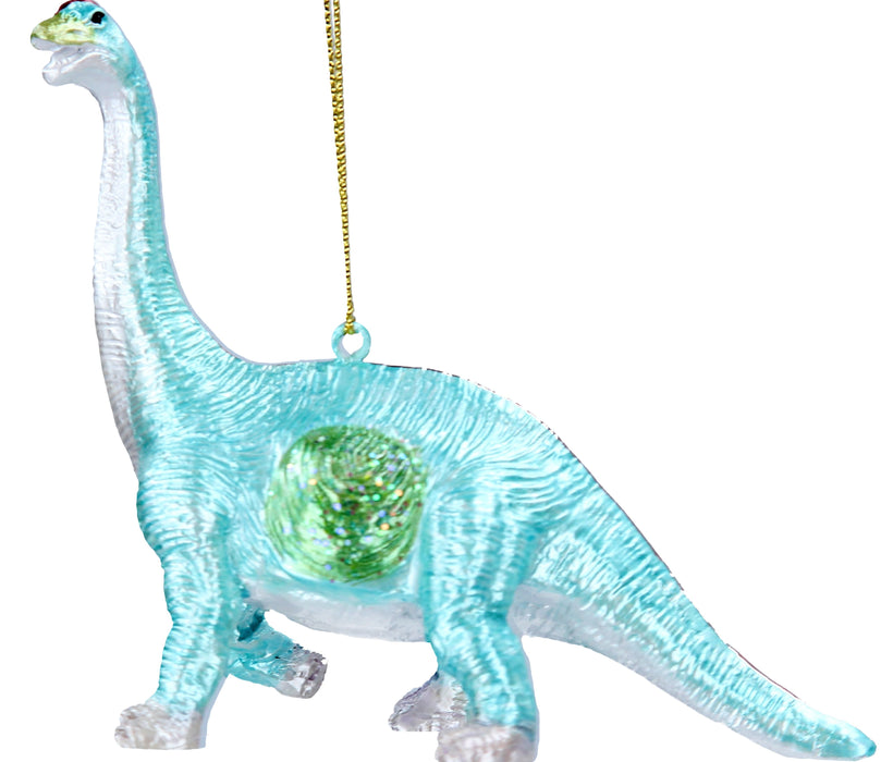 Metallic Resin Dinosaur Dec, 5as