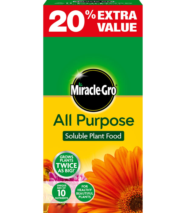 MIRACLE-GRO ALL PUR PF 12X1KG + 20% FREE