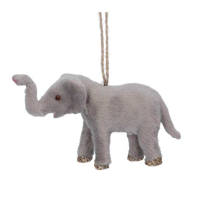 Faux Fur Elephant Dec