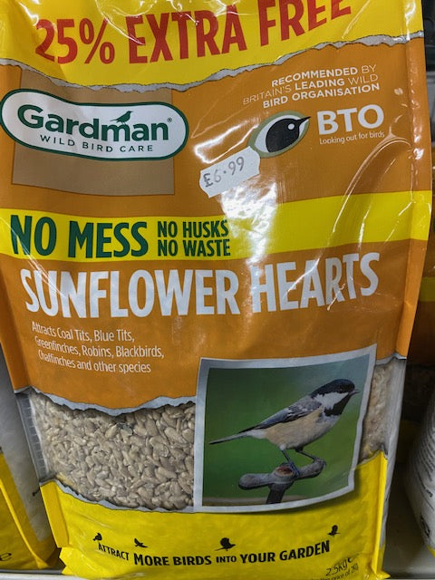 Sunflower Hearts No Mess