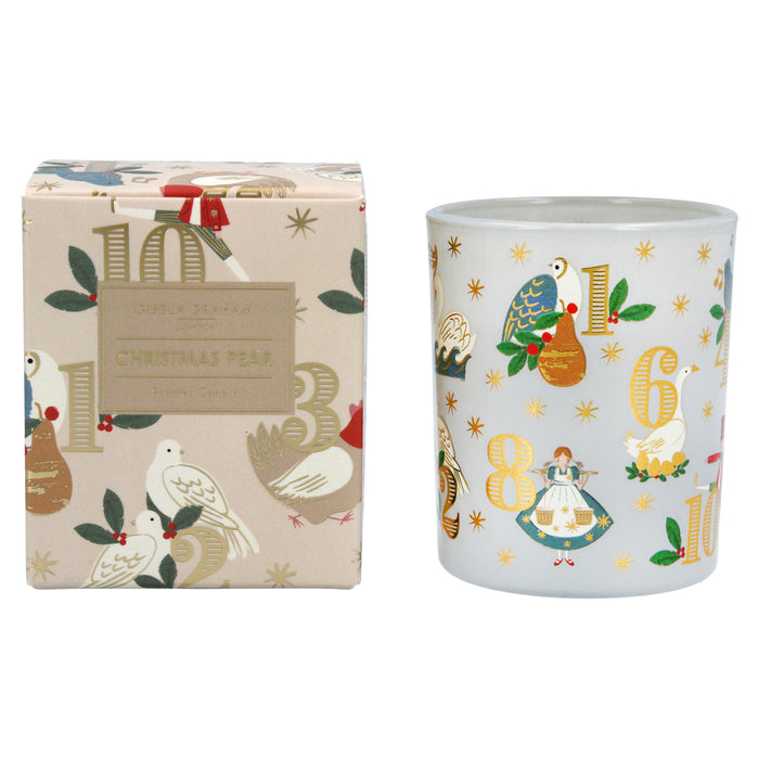 12 Days Boxed Candle Pot, Sml