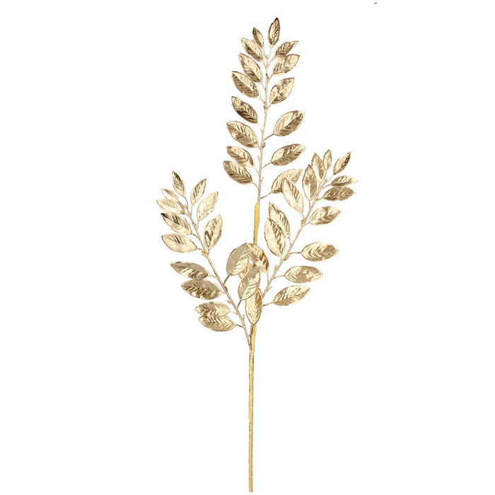 Spray 78cm - Shiny Gold Leaf