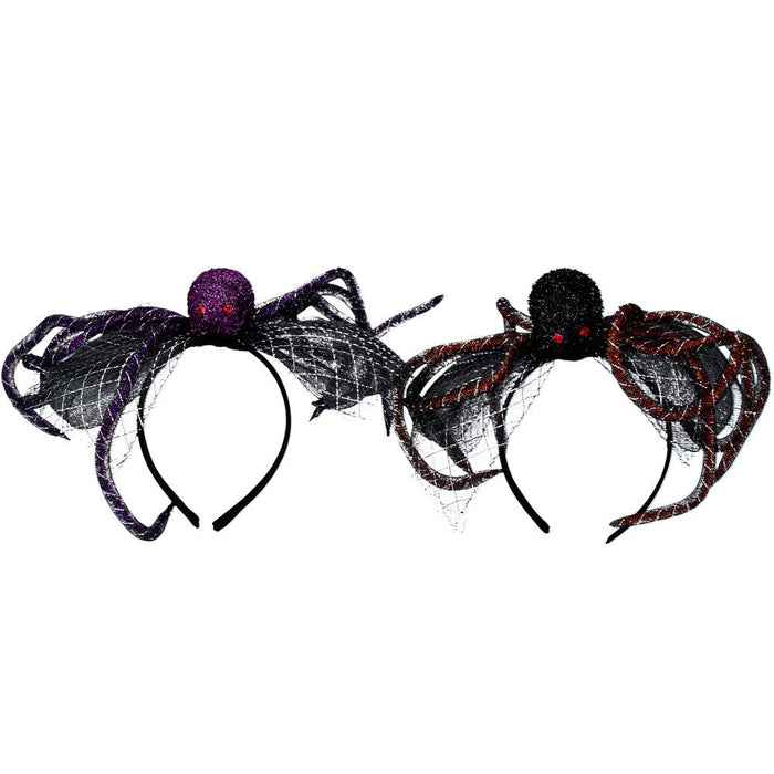 Black Spider/Net Hairband, 2as