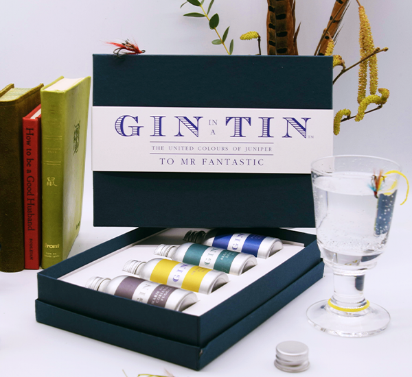 X1 Gin in a Tin - Gift Box 40%abv (12 x (