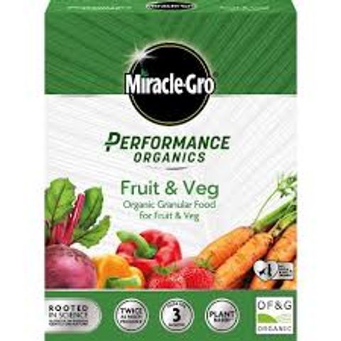 MIRACLE-GRO PERFORM ORG F&V PF 12X1KG