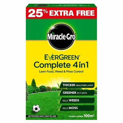 Complete 4 in 1 Lawn Food, Weed & Moss Control