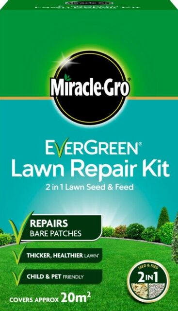 Lawn Repair Kit 2 in 1 Lawn Seed & Feed